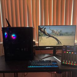 MSI aegis PC Desktop Set Up 