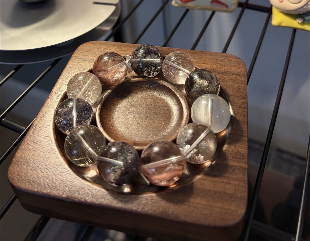 Mixed Crystal Bracelet | 18mm+ Large Beads