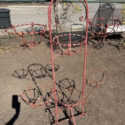 Vintage Metal Plant Holder 