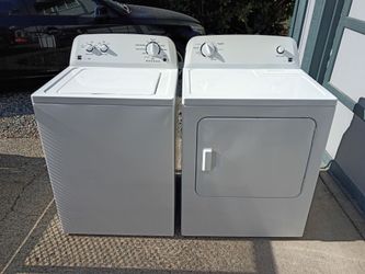 Washer and dryer