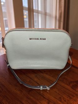 Michael Kors Mint Green Dome Crossbody