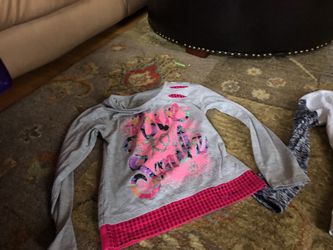 Justice shirts size 8