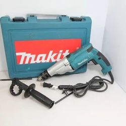 6.6 Amp 3/4 in. Corded Variable Speed Hammer Drill with Torque Limiter Side Handle Depth Gauge Chuck Key Hard Case