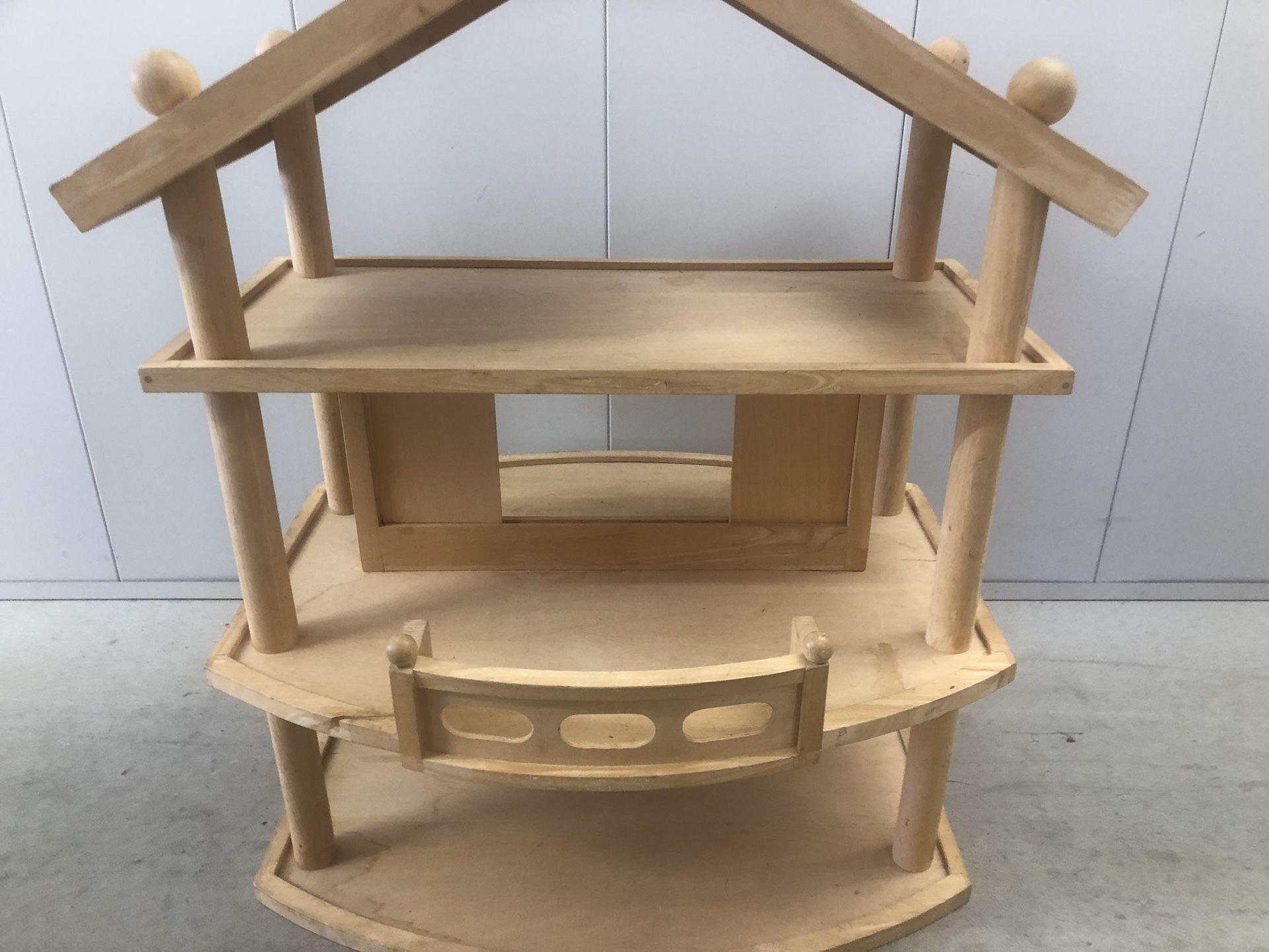 wooden Doll House (3ft Tall)