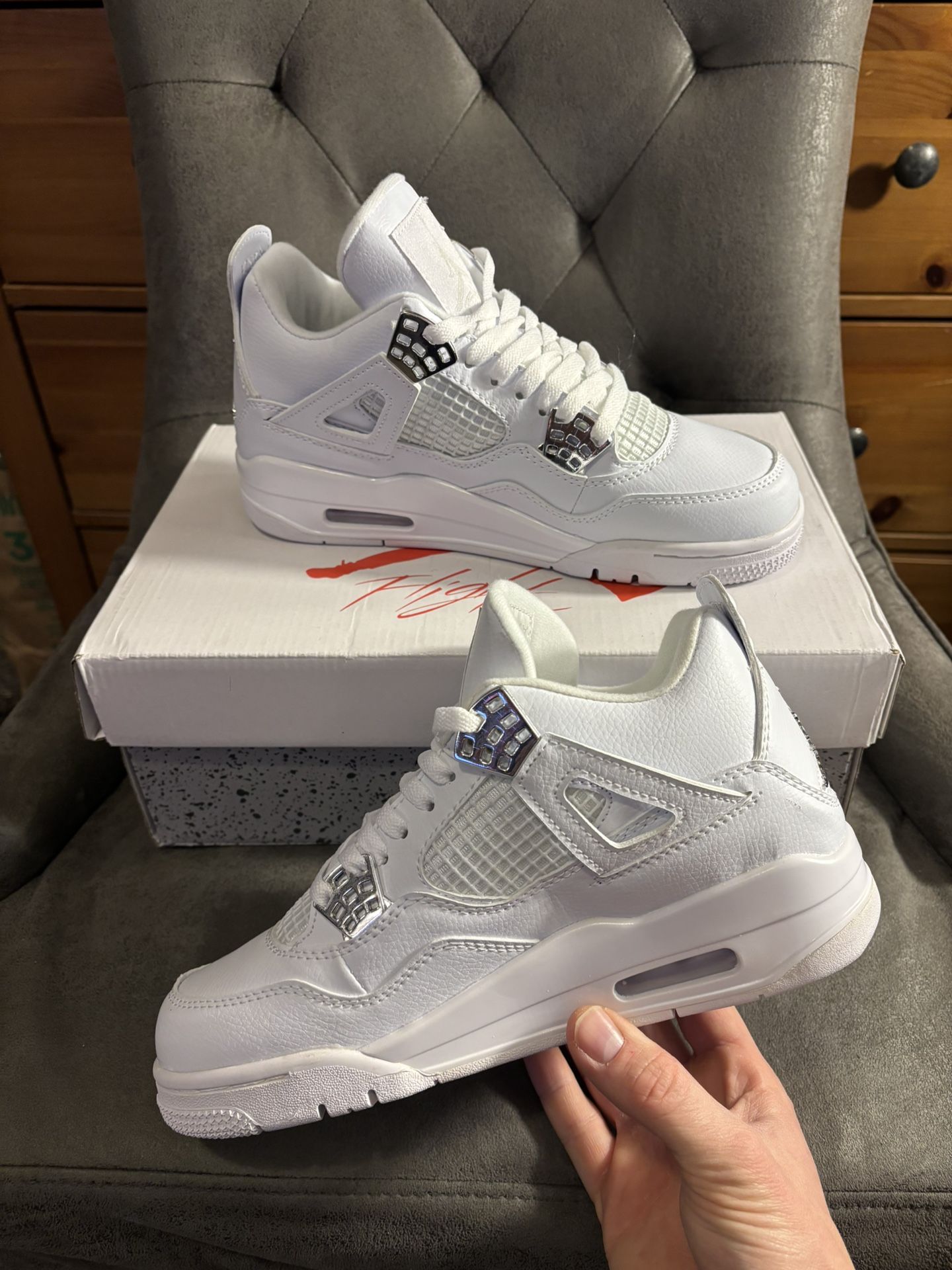 Jordan 4 Pure Money Size 7 Men’s Sneakers