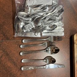 Double Full Set Of Cutlery