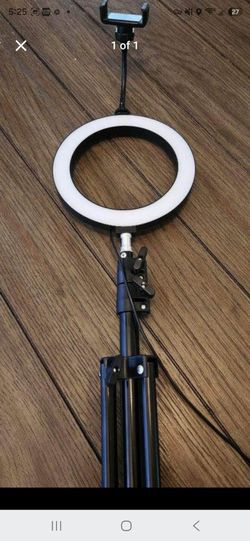 LED Ring Light with Tripod Stand and Phone Holder