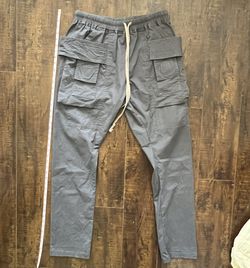 Rick Owens drkshdw creatch cargo pants twill