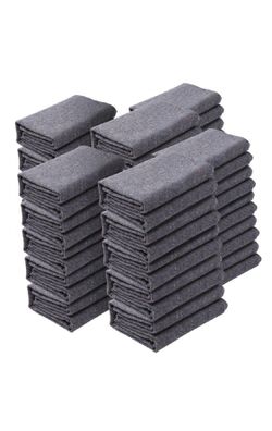 VEVOR Moving Blankets 24 Pack 72 x 54 in Heavy Duty Recycled Cotton Pads