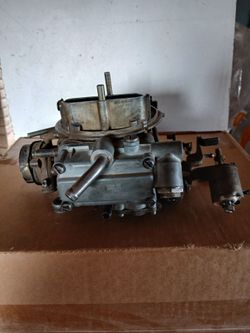 Two Holley 4180c four barrel carburetors