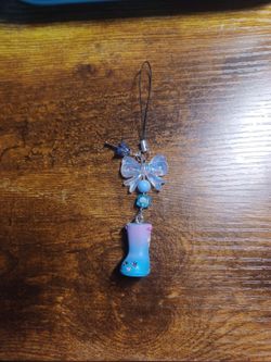 Handmade phone charm
