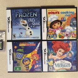 Kids Games - these work ONLY on Nintendo DS (various models)
