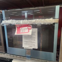 GE 30 Inch Electric Single Wall.oven Built In Convection Air Fry Stainless Steel