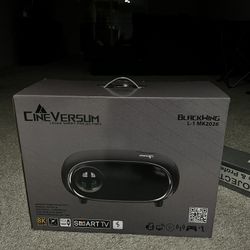 Brand New Cineversum BlackWing L-1 MK2026 Laser Smart Projector – 8K Supported