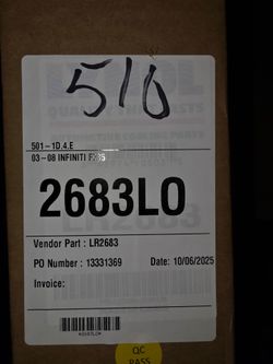 03-08 Infiniti FX35 Automotive Cooling Part