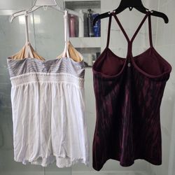 2 Lululemon Tank tops 