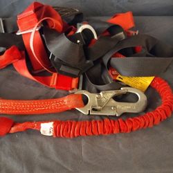 Safety Harness W/Lanyard Cord