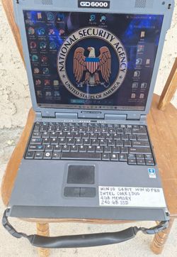 Rugged Military Laptop Win 10 Pro 240 SSD