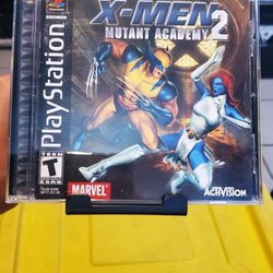X-Men Mutant Academy 2. Playstation 1 Game