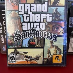 Grand Theft Auto San Andreas For Playstation 2 