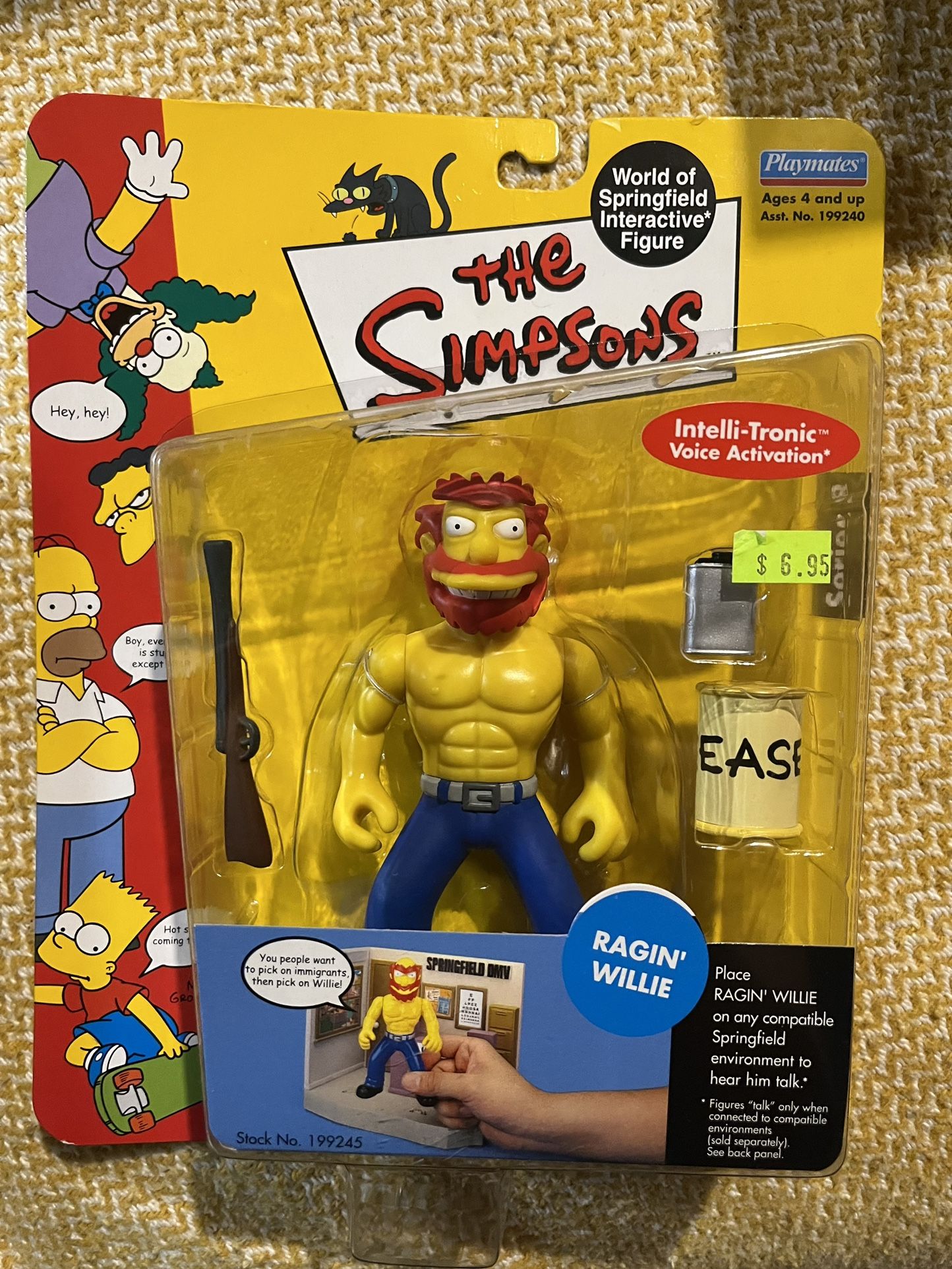 Vintage 2003 Playmate Simpsons Toy