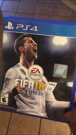 Ps4 video game fifa 18