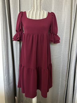 Women’s Maroon Dress