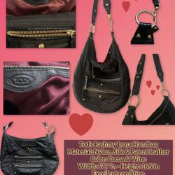 TODS Black Designer Bag 