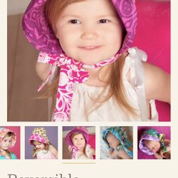 Brand New Boutique Bonnets & Hats sizes 0-6 Months - 8 Years