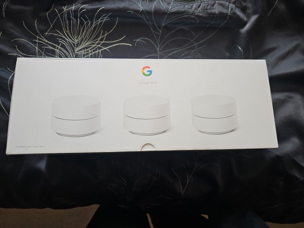 Google Wifi Routers- New In Box - Mesh 3pack AC1200