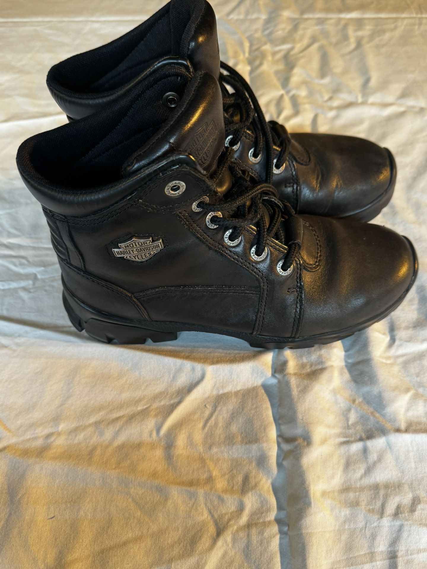 Women's Harley Davidson Riding Boots Size 8