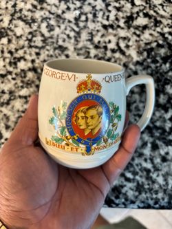 King George VI Coronation Commemorative Mug