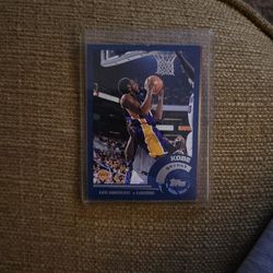 Kobe Bryant Topps Basketball Card #25