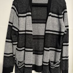Cardigan Sweater Size 2X Long Sleeve Pockets 