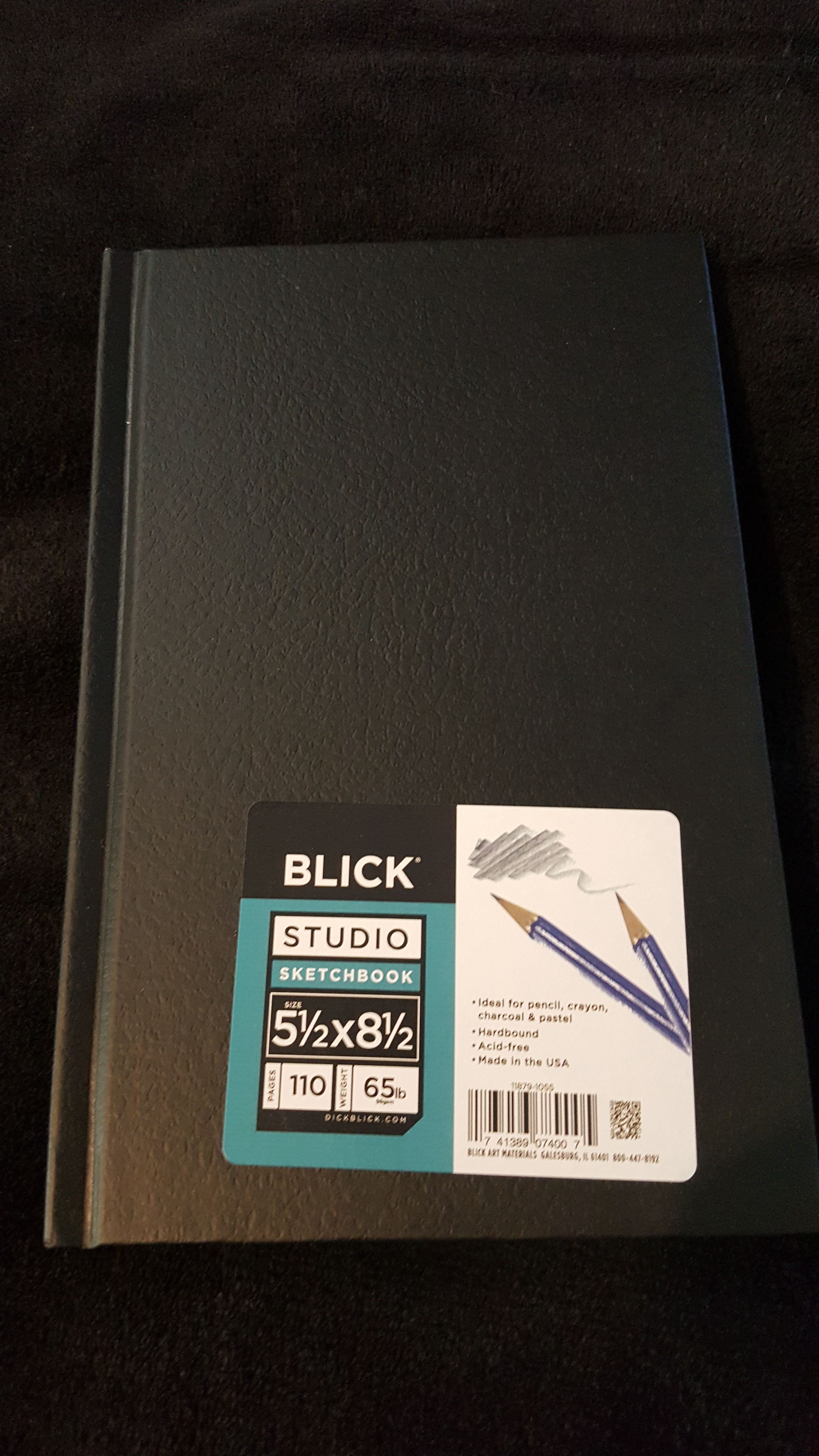 Blick Studio Hardbound, 110 Pages, Sketchbook Size: 5 1/2 x 8 1/2
