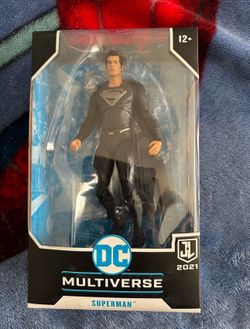 Justice League Superman Black Suit McFarlane figure
