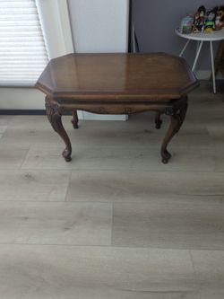 Antique Sturdy Side Table