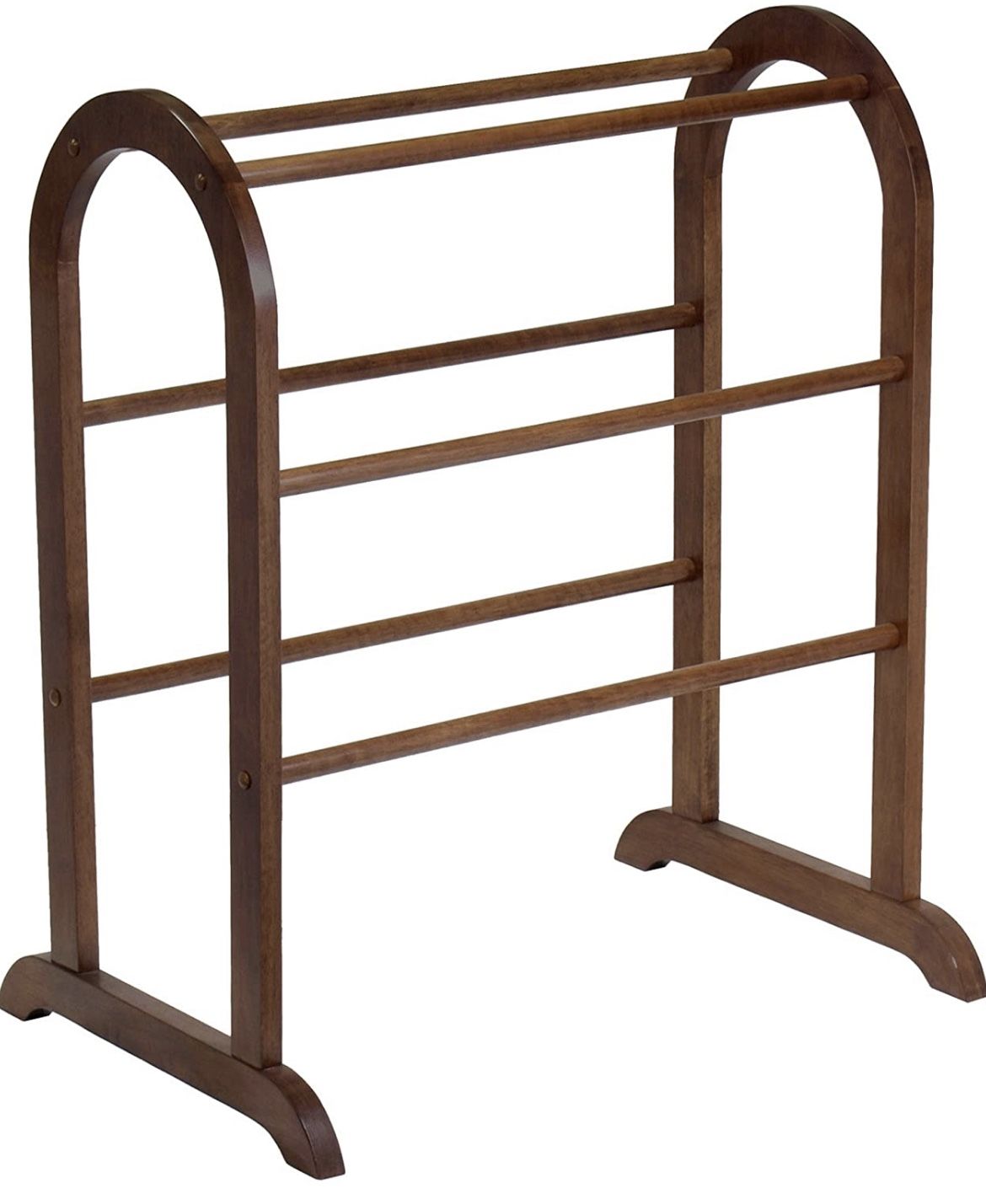 Winsome Wood Quilt Rack, Walnut