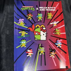 Hello Kitty Ninja Turtle Happy Meal Display
