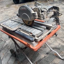 Ridgid Tile Saw 