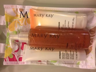 Satin Hands Peach set