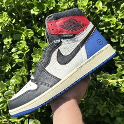 Jordan retro 1 fragment union varsity red