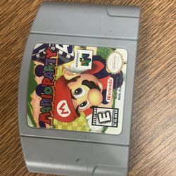 Mario Party Nintendo 64 N64 Game Cartridge Authentic Tested