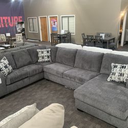 New Grey Sectional Sofa 