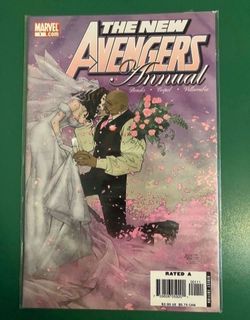 🗝️2006 New Avengers Annual # 1 Comic Book (Wedding of Luke Cage and Jessica Jones)