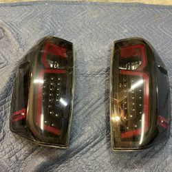 2021 Toyota Tundra Smoked Out Led Tail Lights