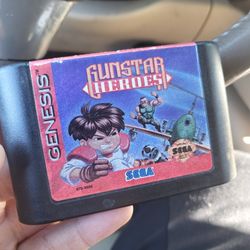 sega genesis game gustar heroes
authentic 
Working perfectly 