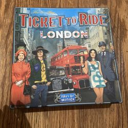 Ticket To London Board Game 