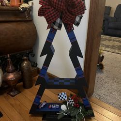 One Of A Kind NASCAR Christmas Tree
