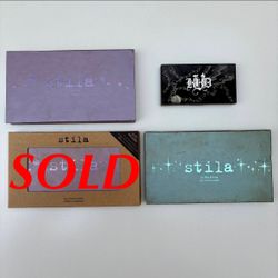 Stila in the Moment Kat Von D Rock n Roll eyeshadow palette makeup bundle lot